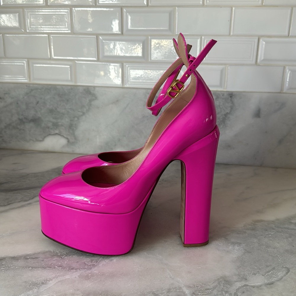 Valentino Platforms in PP PINK